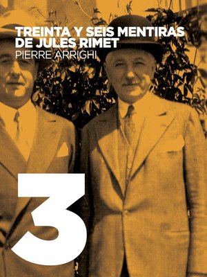 cover image of Treinta y seis mentiras de Jules Rimet
